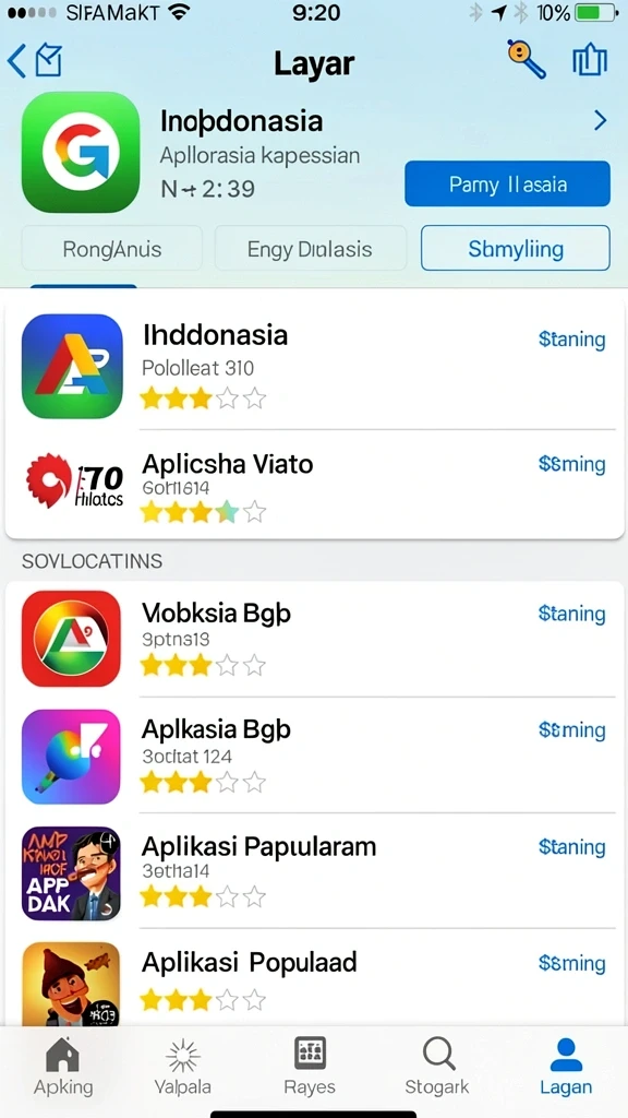 Screenshot qqstar nomor 1