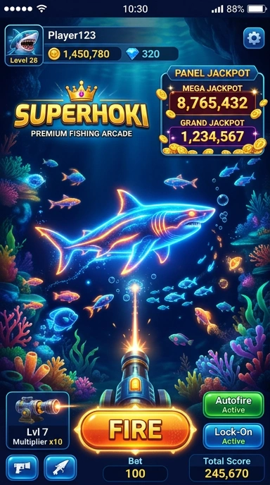 superhoki — cuplikan layar ringkas